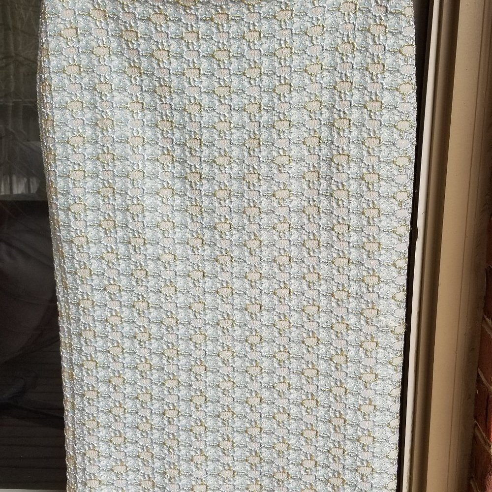 COPY - Rochas-jacguard pencil skirt size 12